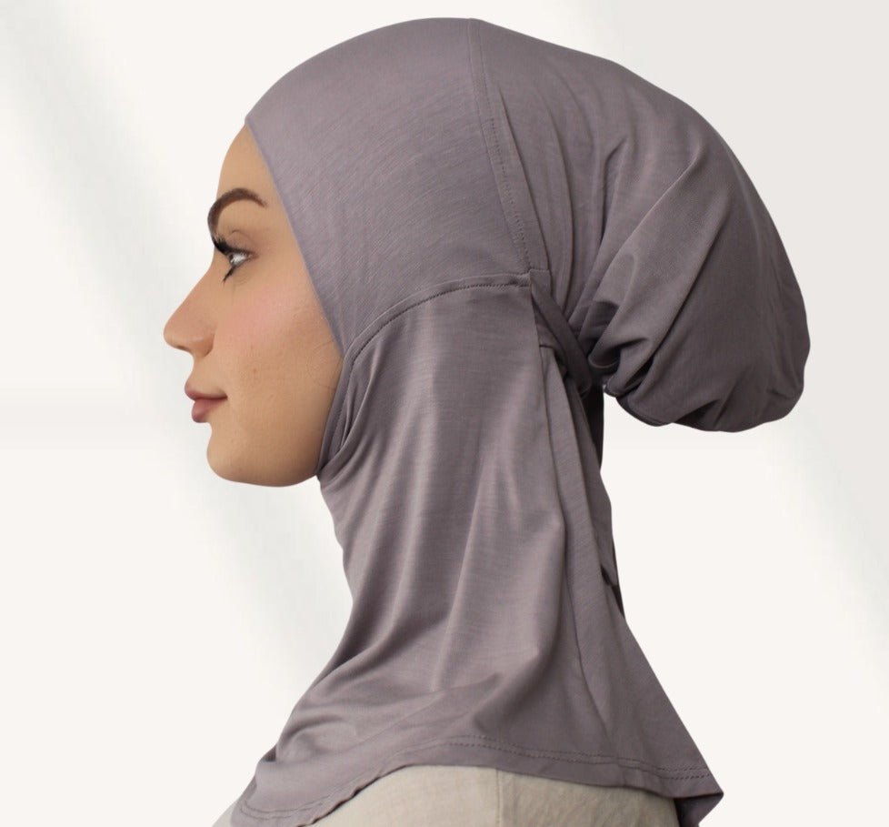 Grey Ninja Cap