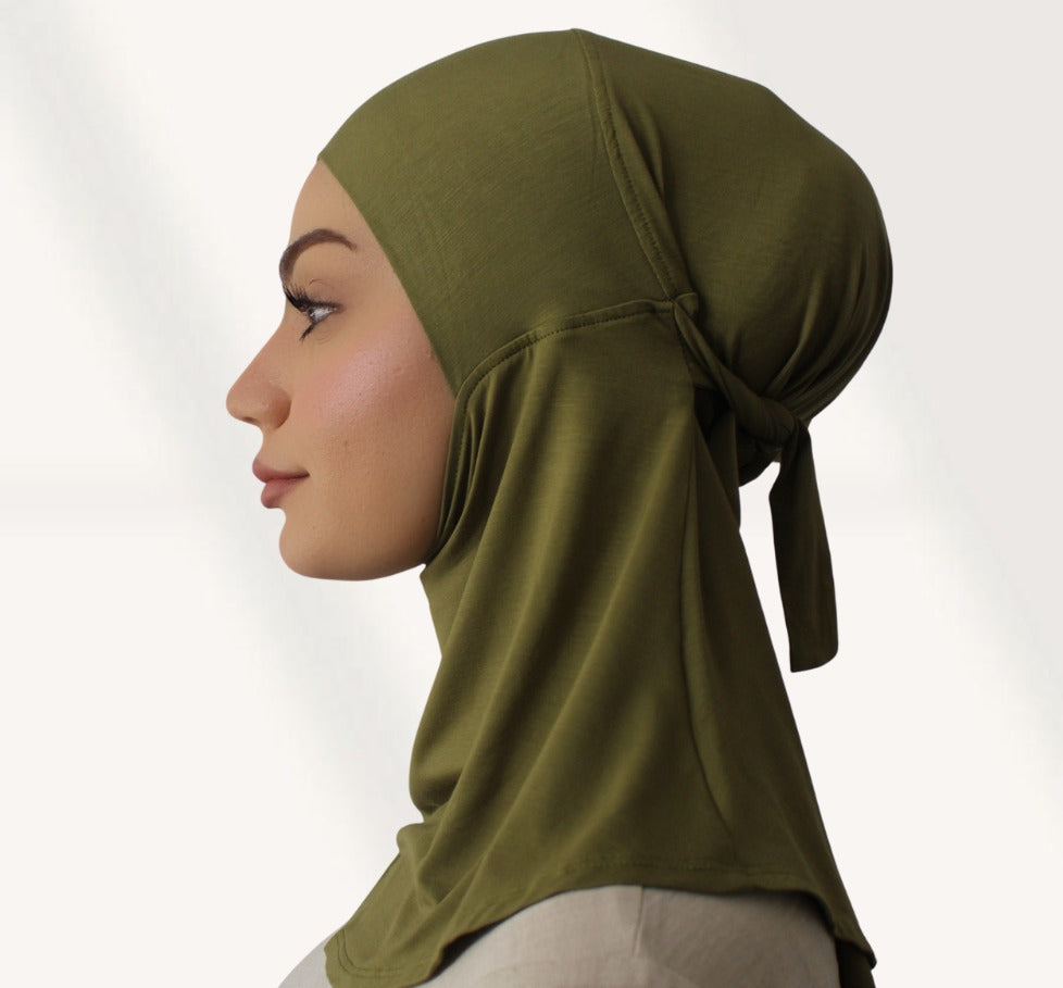 Olive Ninja Cap